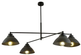 Emibig MAVERICK 1211/4 Plafonlámpa 4x15W/E27 IP20
