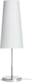 Rendl Nyc/conny 15/30 asztali lámpa fehér/nikkel E27 max. 7W 230V
