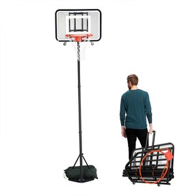 Kosárlabda palánk, 200-275 cm, 4 fokozatban állíthaó