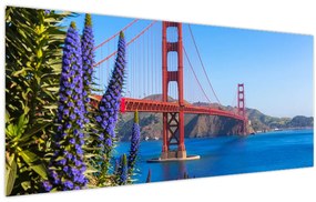 Kép - Golden Gate híd, San Francisco (120x50 cm)