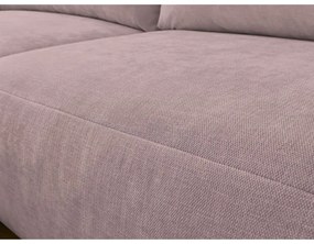 Világos rózsaszín sarokkanapé Aden – Bobochic Paris