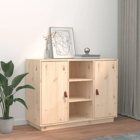 tömör fenyőfa tálalószekrény 100 x 40 x 75 cm