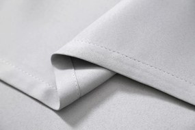 Függöny OXFORD LIGHT 140x250 cm, világosszürke Felfüggesztés: Hullámos sínszalag