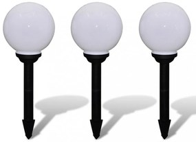 3 db kültéri tüske ösvény LED-es lámpa 20 cm