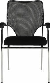 Szék tárgyalóterembe, fekete, UMUT