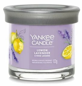 Yankee Candle Signature Tumbler Lemon Lavender  illatos gyertya kis üvegben  ,122 g