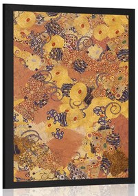 Poszter absztrakciót G. Klimt ihlette