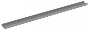 2 db szürke fali polc 115 x 9 x 3 cm
