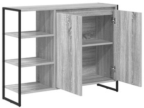 Oldalsó szekrény Szürke Sonoma 96.5 x 30 x 75 cm Faanyag