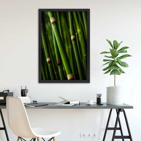 Gario Poszter Bambusz erdo A keret színe: Természetes, Méret: 60 x 90 cm