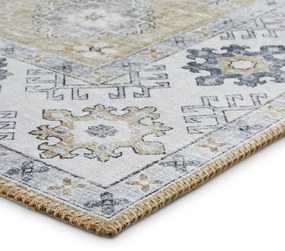 Szürke-bézs futószőnyeg 60x225 cm Topaz – Think Rugs