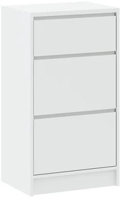 BASIT Komód Fehér Színben 50 cm 3s