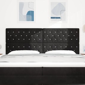 LED Fejvég Fekete 100 cm Velúr