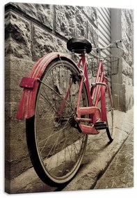 bicikli, vászonkép, 50x70 cm méretben