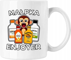 Bögre majom enjoyer vodka mém fehér 330ml