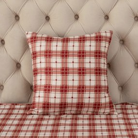 Mikroszálas párnahuzat TARTAN HEART 45x45 cm, színes