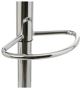 Fehér kárpitozott állítható magasságú bárszék szett 2 db-os (ülésmagasság 63 cm) – Casa Selección