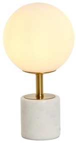 Fehér asztali lámpa (magasság 35 cm) Medina – Light &amp; Living