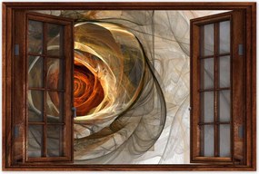 Poszterek 90x60 Absztrakt rózsa