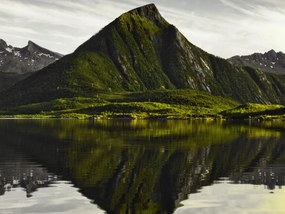 Poszter 40x30cm Hegyvidék a tengerparton 2, Assaf Frank