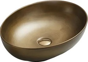 Mexen Iko, asztali mosogató 52 x 39 cm, retro arany, 22245253
