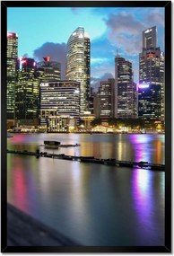 Poszterek keretben 40x60 Városi táj Kilátás