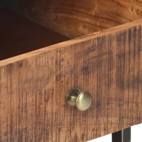 nyers akácfa dohányzóasztal 90 x 50 x 40 cm