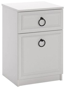 Éjjeliszekrény 63x40 cm fehér