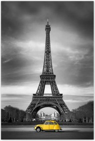 Poszterek 60x90 SĂĄrga Citroen PĂĄrizsban
