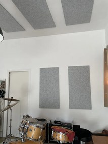 Bilnora extra sűrű akusztikai filc falpanel, 120x60cm, 2–2,5cm vastag, öntapadós hátoldallal - 120x60x2cm