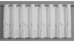 Fehér fényáteresztő függöny 135x45 cm Lavender – Sehlbach