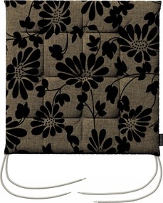 Dekoria Károly székpárna, fekete