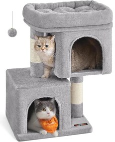 Feandrea kis macskafa, 67 cm magas kaparófa világosszürke színben