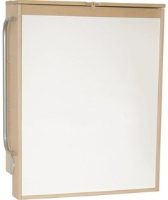 Natúr színű fali pelenkázó bükkfa dekorral Dschungelbaby – Roba