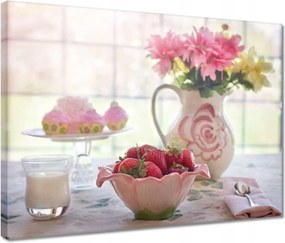 Vászonkép 40x30 Délutáni kávé