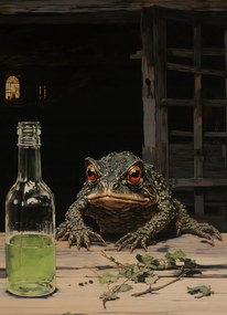 Poszter 13x18cm Várakozás a félhomályban