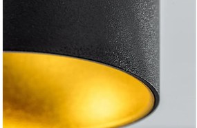 Lámpa Mennyezeti lámpatest TENSA, aluminium, 94x140 mm, IP20, GU10 max. 20W, kör, fekete