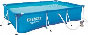 Nagy Állványos Kerti Medence Steel Pro 300x201x66 Bestway 56411