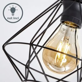 Mennyezeti lámpa 1xE27/40W/230V fekete