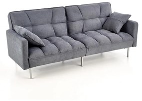 Roberto kanapéágy, szürke / ezüst