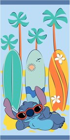 Disney Lilo és Stitch, A csillagkutya Surf Paradise fürdőlepedő, strand törölköző 70x140cm (Fast Dry)