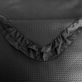 ágytakaró MONTEGO, fekete Méret: 200 x 220 cm