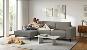 Szürke sarokkanapé (bal oldali) Chile – Scandic