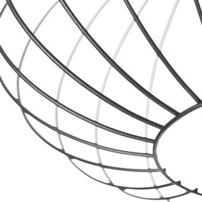 Okos mennyezeti lámpa fekete, Wi-Fi-vel, G95 - Margarita