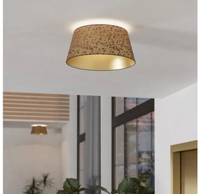 Eglo 390291 - Mennyezeti lámpa CASTUERA 1xE27/25W/230V arany/rózsaszín