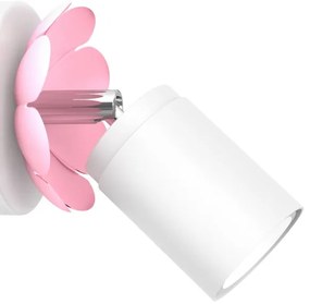 Fali spotlámpa FLOWER 1xGU10/8W/230V fehér