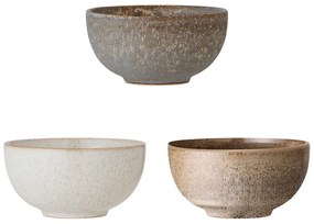 Agyagkerámia tálka szett 3 db-os 700 ml Addison – Bloomingville