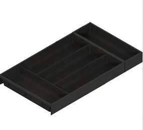 Blum ZC7S550BS3 Ambia-line evőeszköztartó 55cm hosszú, 30cm fekete matt