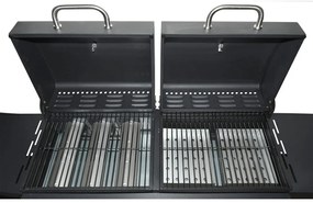 Gáz-faszenes grillsütő Couple - Cattara