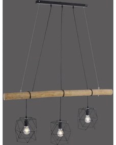 Leuchten Direkt 15503-18 - Csillár zsinóron EDGAR 3xE27/60W/230V